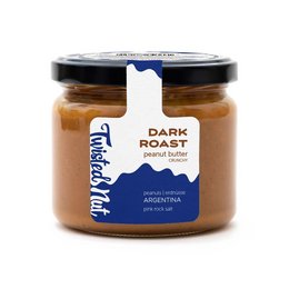 Dark roast peanut butter with a smooth, creamy texture. Made from high-quality peanuts for a rich, nutty flavor.