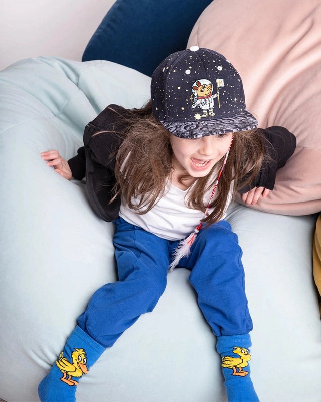KOAA - Die Maus "Space" - Snapback Kids D.Grey/Gray