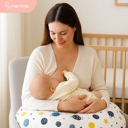 Nursing Pillow with Removable Cover – Soft Plush Material 