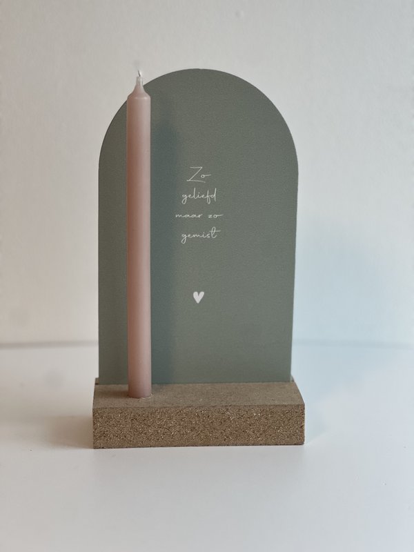 Memorial Spot 'Så elskede men savnet' - blå