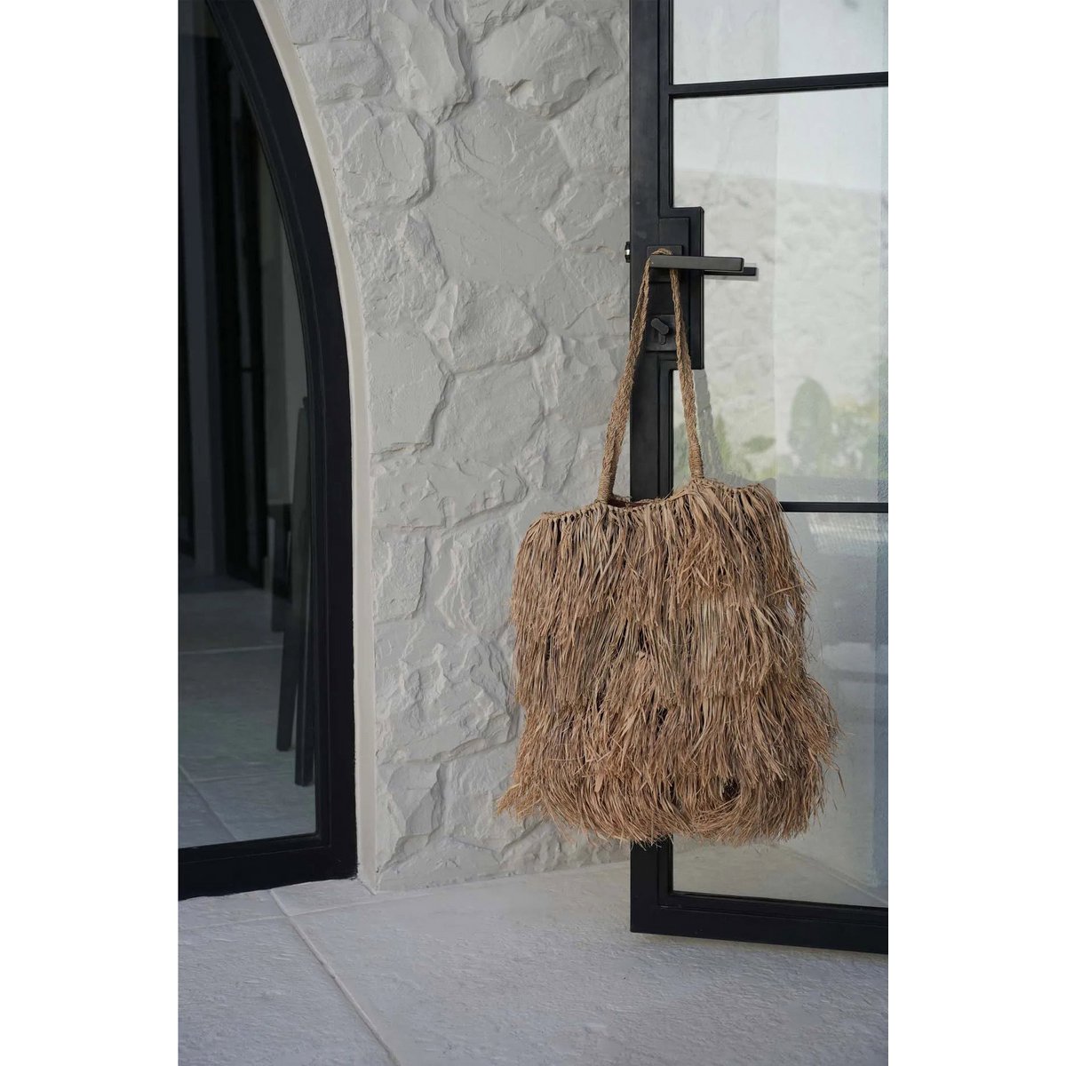 Die Raffia Bahamas Tote - Natürlich