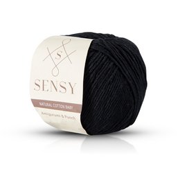 Sensy Premium Natural Baby Cotton 100% filato di cotone morbido per lavoro a maglia e uncinetto Amigurumi