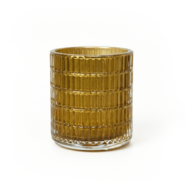 Fyrfadsstage - Lysestage - Guld