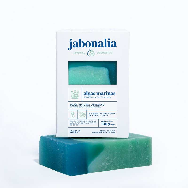 Sapone alle alghe 100g - Sapone alle alghe - Jabonalia