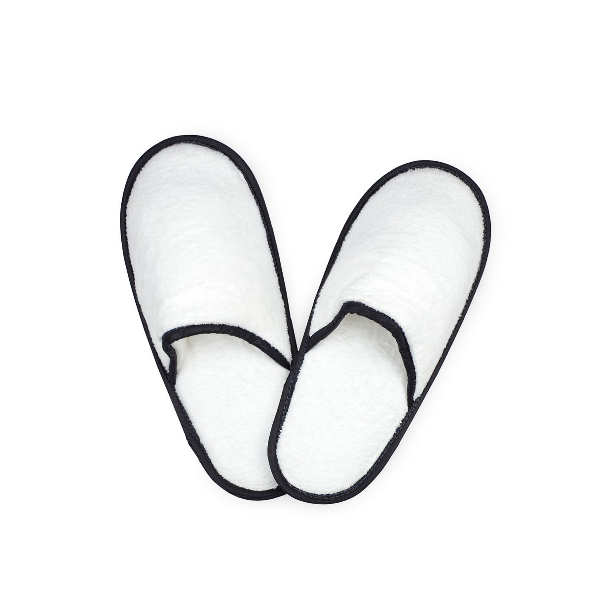 Slippers, 42/44 White/Black