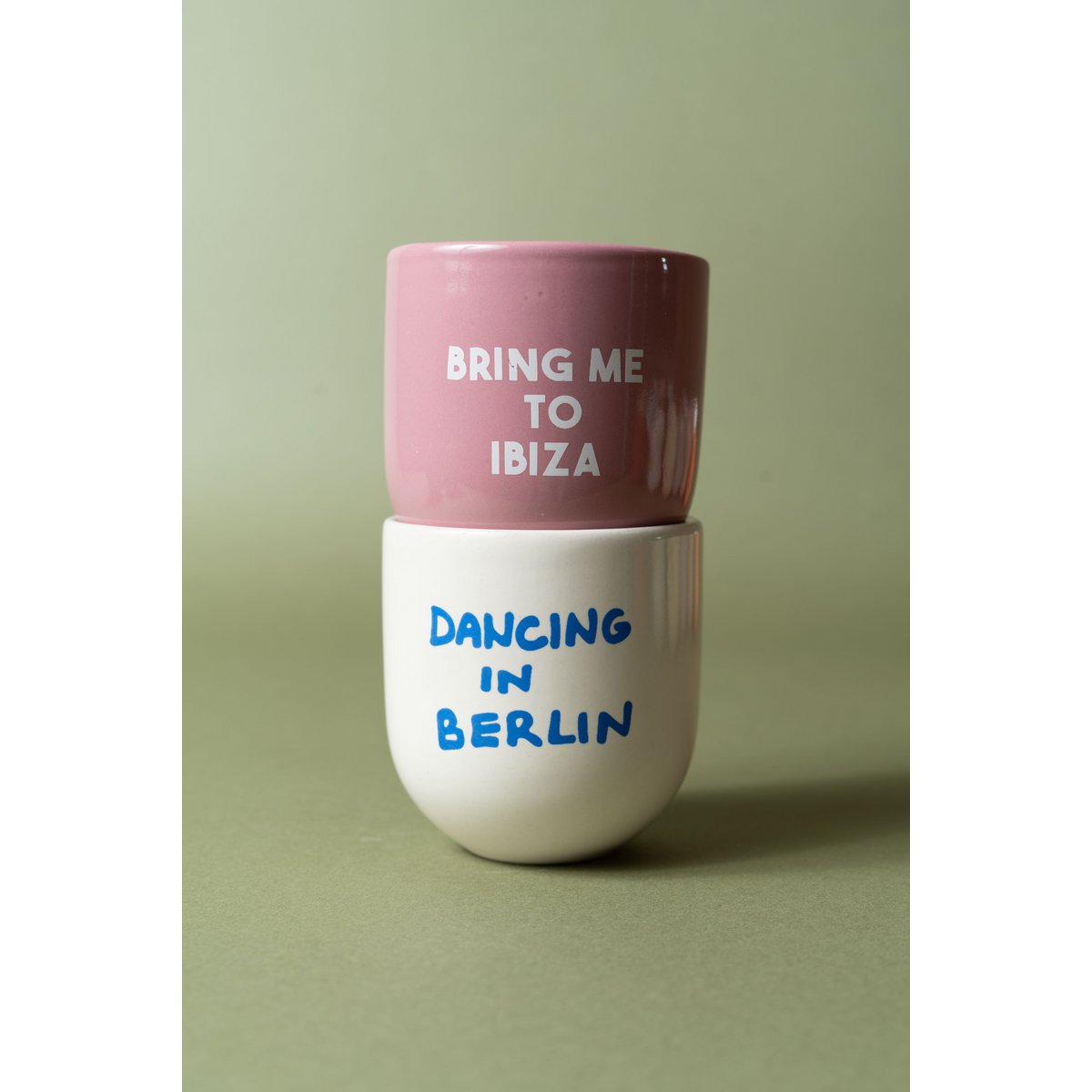 Tasse Sisi à la main, apporte-moi à ibiza