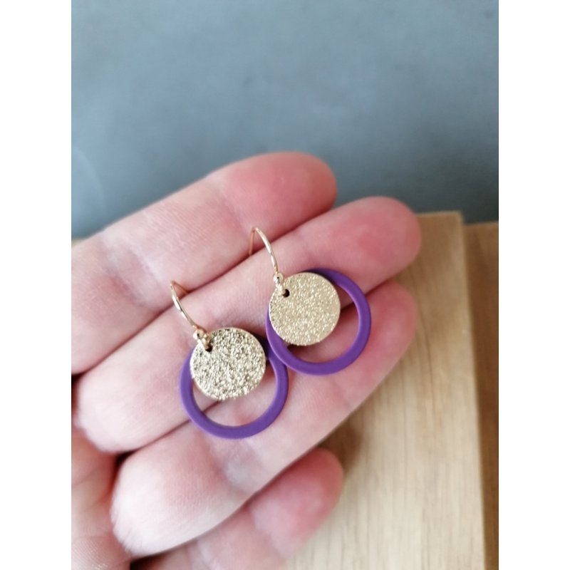 Polly (Eggplant Gold)