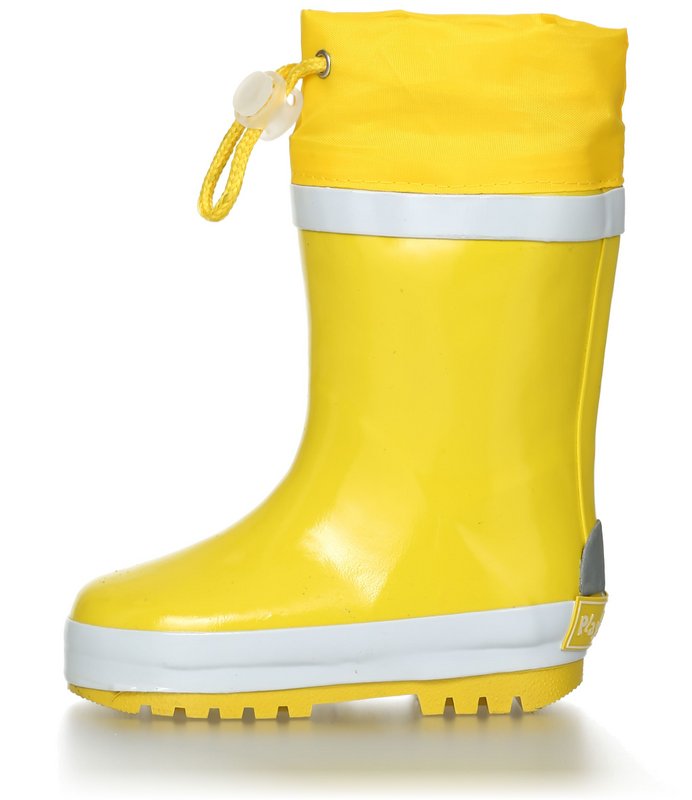 Gummistiefel Basic gefüttert - gelb