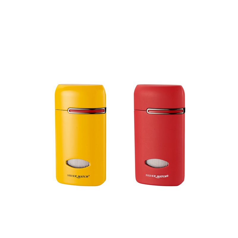 Briquet jet flame F1 Team Silver Match