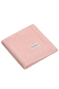 ABACO babydeken – 100% merinowol – roze