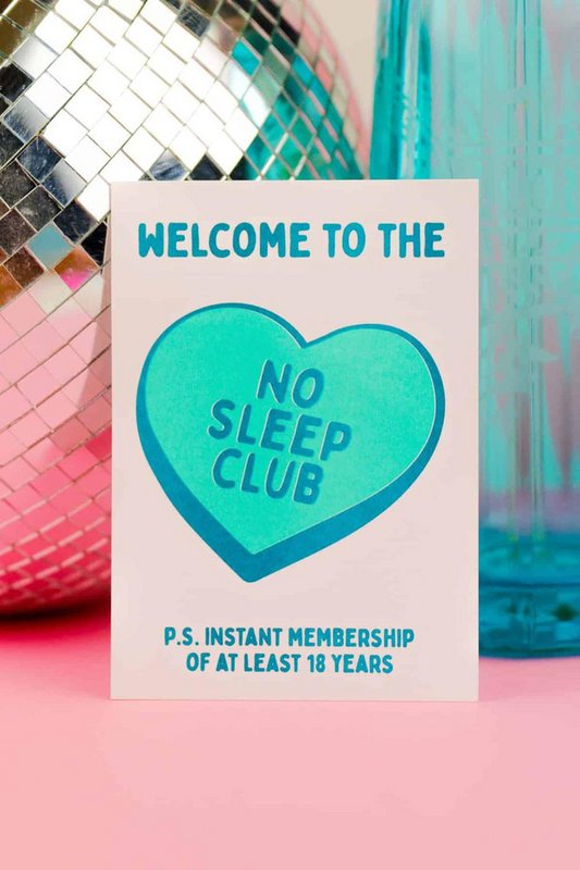 Stampa Riso No Sleep Club menta
