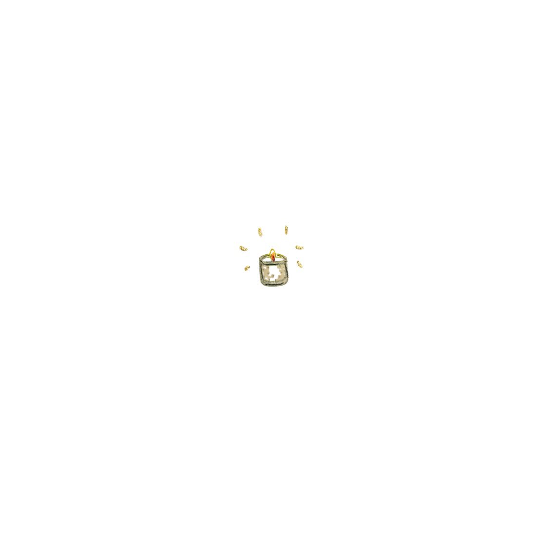 Card Tea light