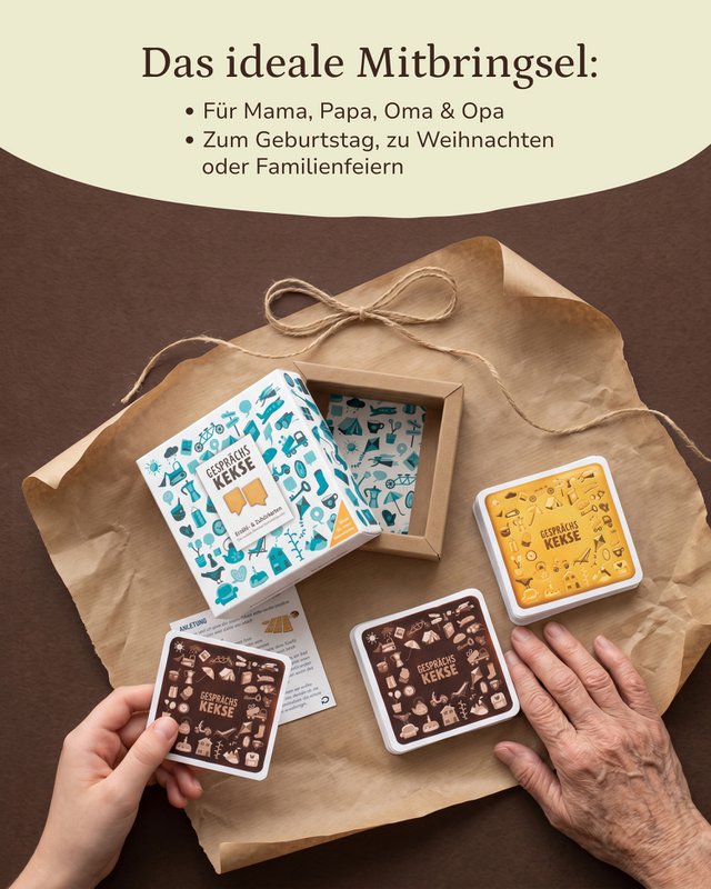 Cookies de conversation – Cartes de narration et d’écoute pour des moments divertissants en famille