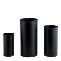 genuine vase small, black