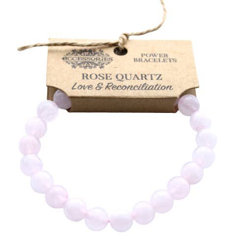 Power-Armband – Rosenquarz