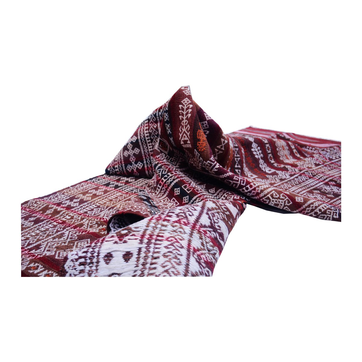Baluch Soumak donkerbruin vintage vloerkleed