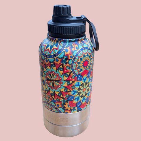 Mandala 1L dog bottle