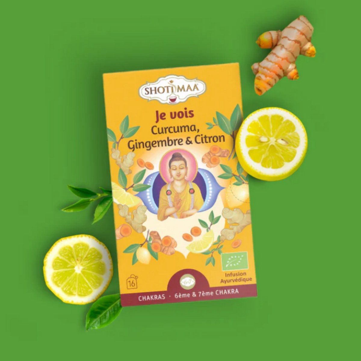 Bio-Kräutertee „I See Chakra“ – Natürliche Energie für Ausgeglichenheit und Wohlbefinden – Fördert spirituelle Klarheit und inneren Frieden