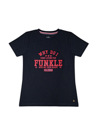 Hemd mit Funkle-Logo – Schwarzer Jersey