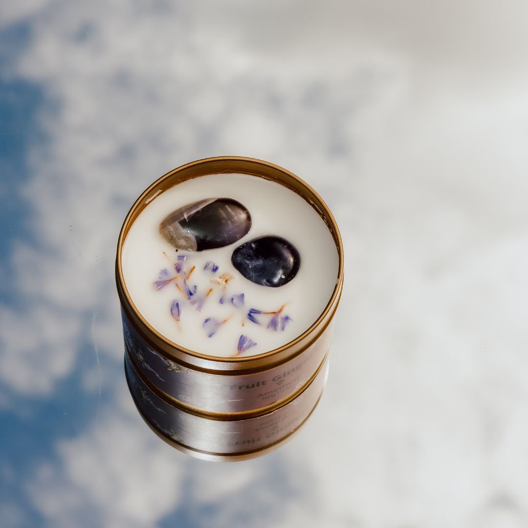 Quote candle in gold tin – Choose to shine