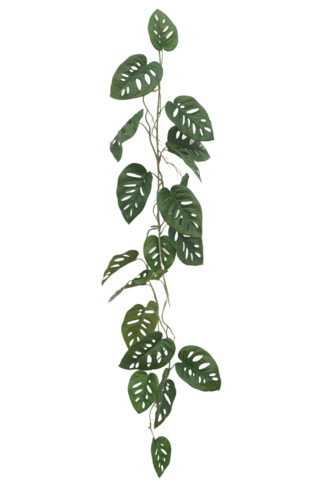 Monstera Monkey Bush Artificial Garland 120cm (Garland)