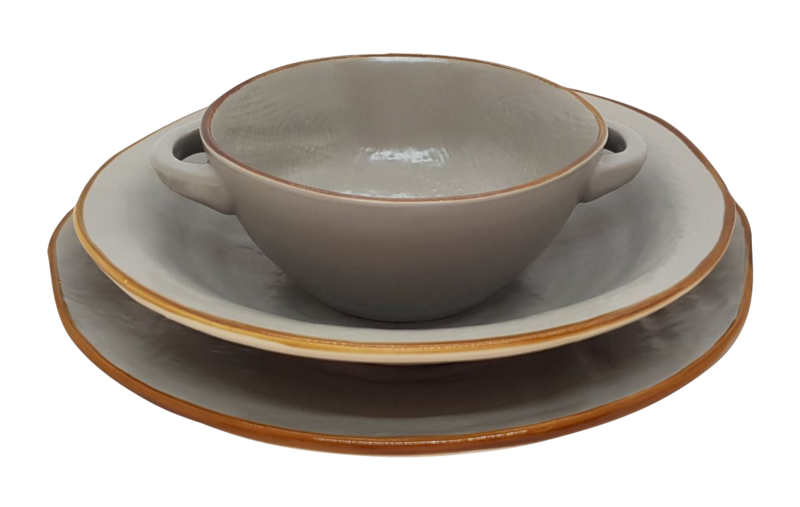 Suppenschüssel Grau Ø 15cm