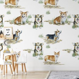 Sød Corgi Hund Tapet kopi