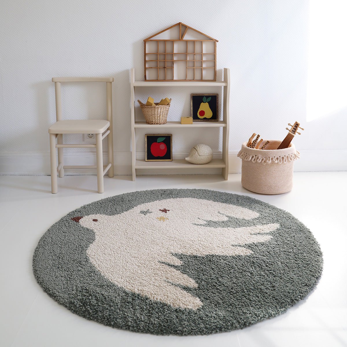 Small Bird Bird Bohemian Bird Aqua Bird Carpet