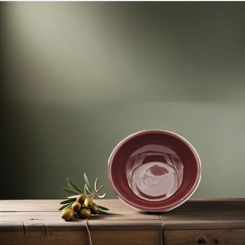 Ręcznie wykonana miska ceramiczna z Włoch Ø 13cm
