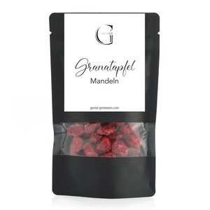 Gebrannte Mandeln – Granatapfel