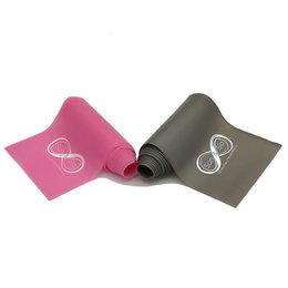Set of 2 Elastic Bands - Quality Pilates Bands - 2 Resistances: Medium and Extra Strong - All Types of Exercises