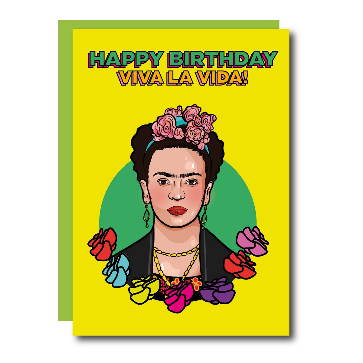 Frida Kahlo fødselsdagskort