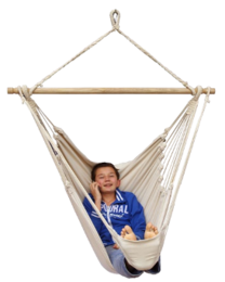 Hammock chair with footrest