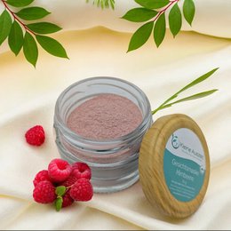 Facial mask raspberry - with vitamins and antioxidants, cares intensively