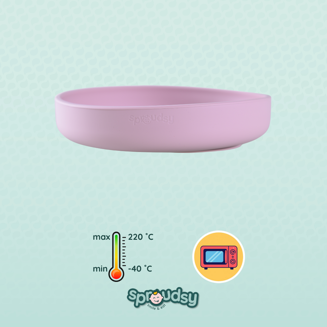 Baby plate with suction cup – Serene