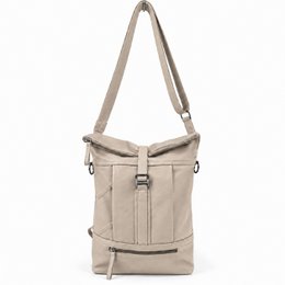 ROLLTOP BACKPACK Rucksack Leder mushroom