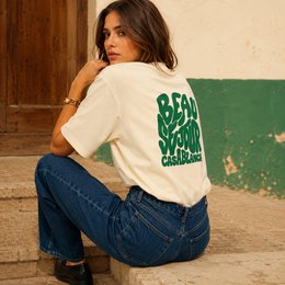 T-shirt squadrata Casablanca