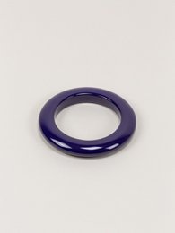 Bracciale sottilissimo rotondo in legno laccato viola