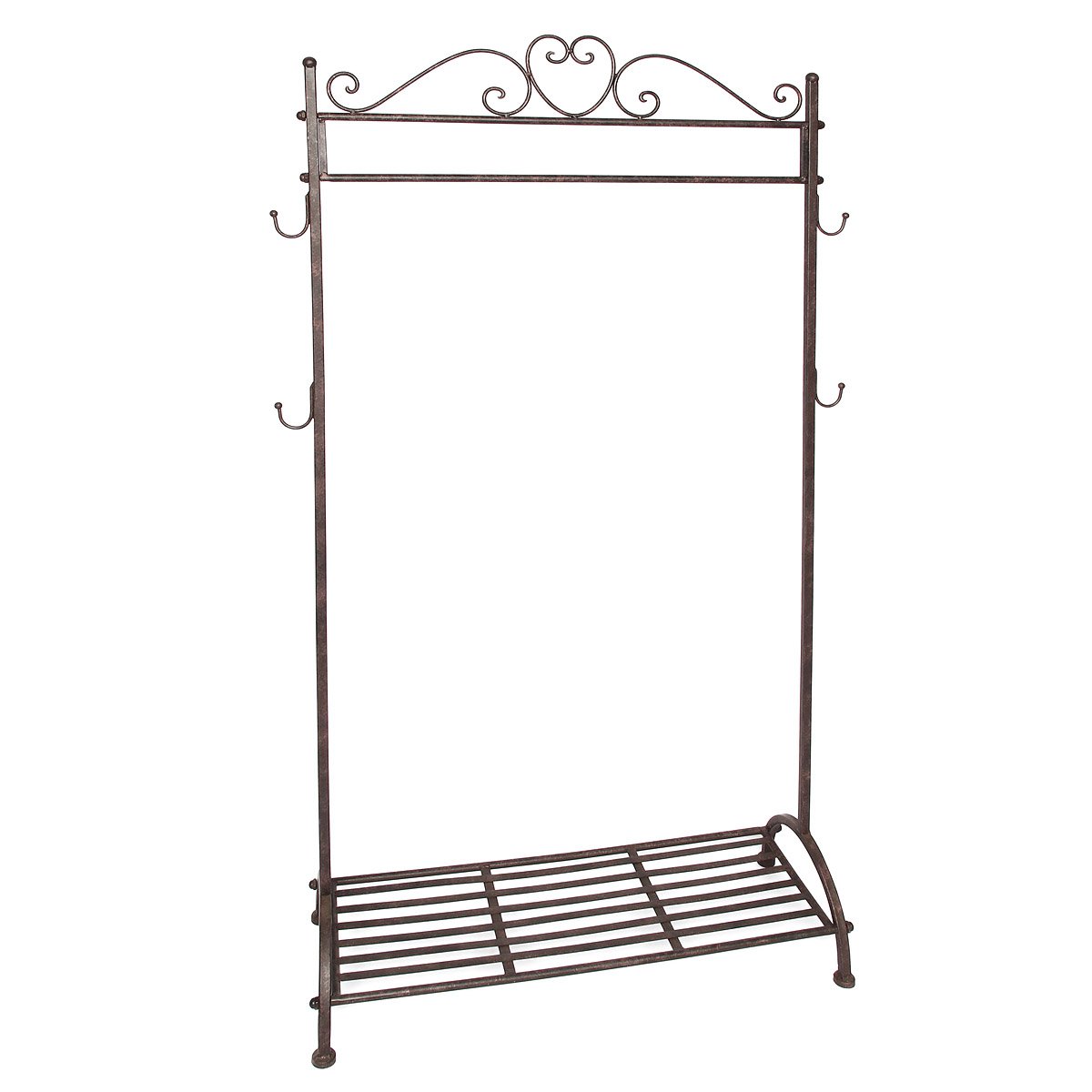 Asta guardaroba - marrone antico 162 cm