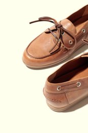 KAI HELLBRAUN – Bootsschuhe aus Leder