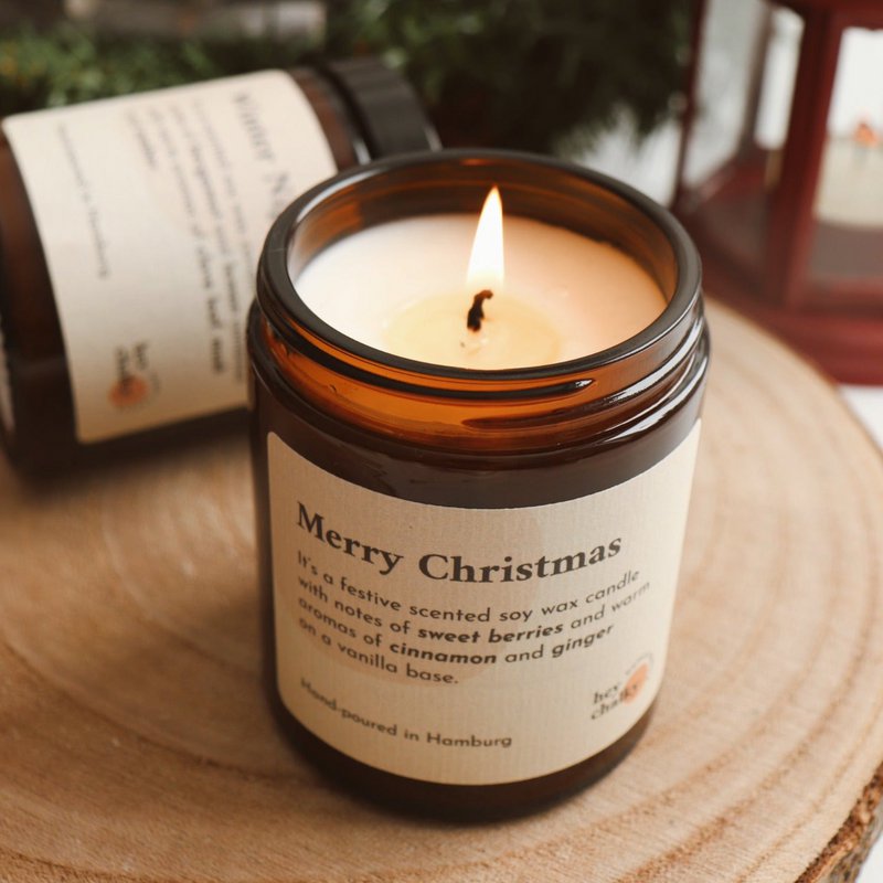 Vela perfumada Feliz Navidad
