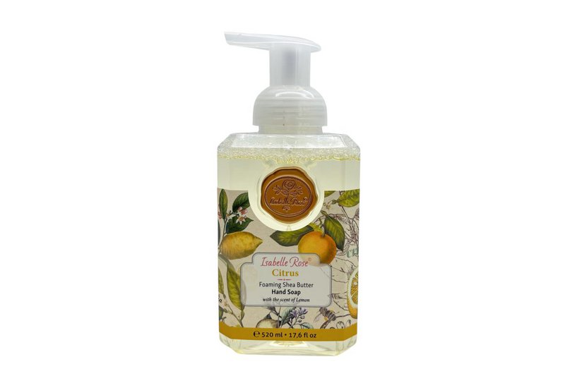 Schäumende Sheabutterseife Citrus 520 ml Isabelle Rose