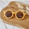 Baby- und Kindersonnenbrille UV400 rund - Gelb