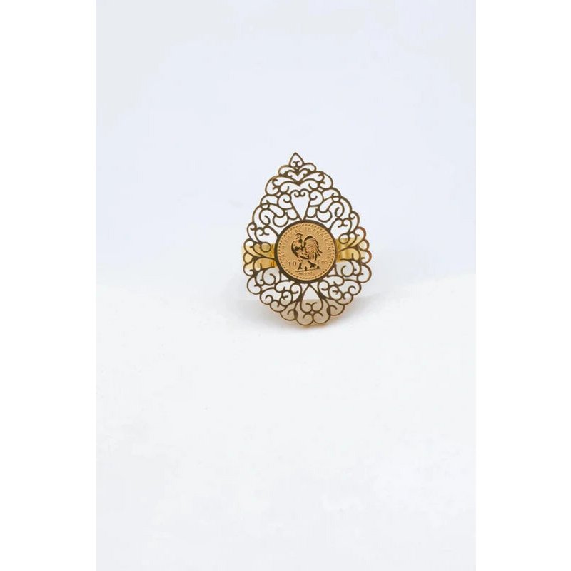 anillos de acero inoxidable
