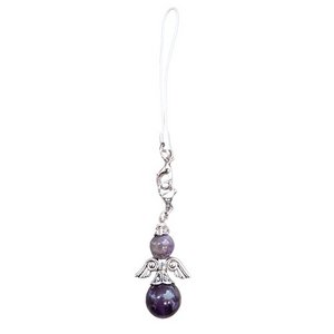 Guardian angel of natural stone Amethyst (4 pieces)