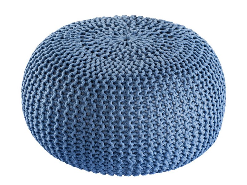 Pouf outdoor ø55cm Sitzpouf Terrasse Pool Garten
