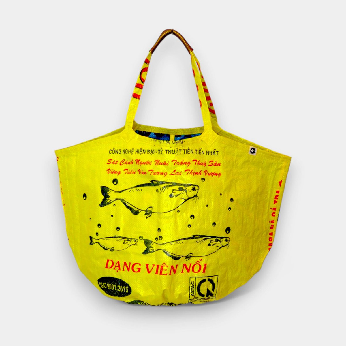 SOULMATE | Upcycelter Shopper in gelb