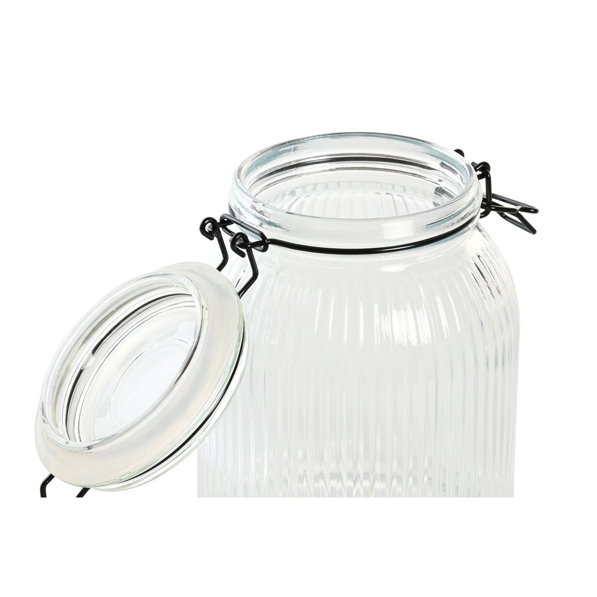 BOTE SET 3 CRISTAL INOX 13X13X18 1500ML 1000/600 PC205145