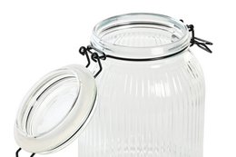 BOTE SET 3 CRISTAL INOX 13X13X18 1500ML 1000/600 PC205145