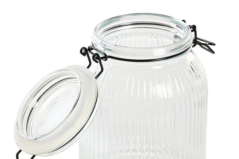 BOTE SET 3 CRISTAL INOX 13X13X18 1500ML 1000/600 PC205145